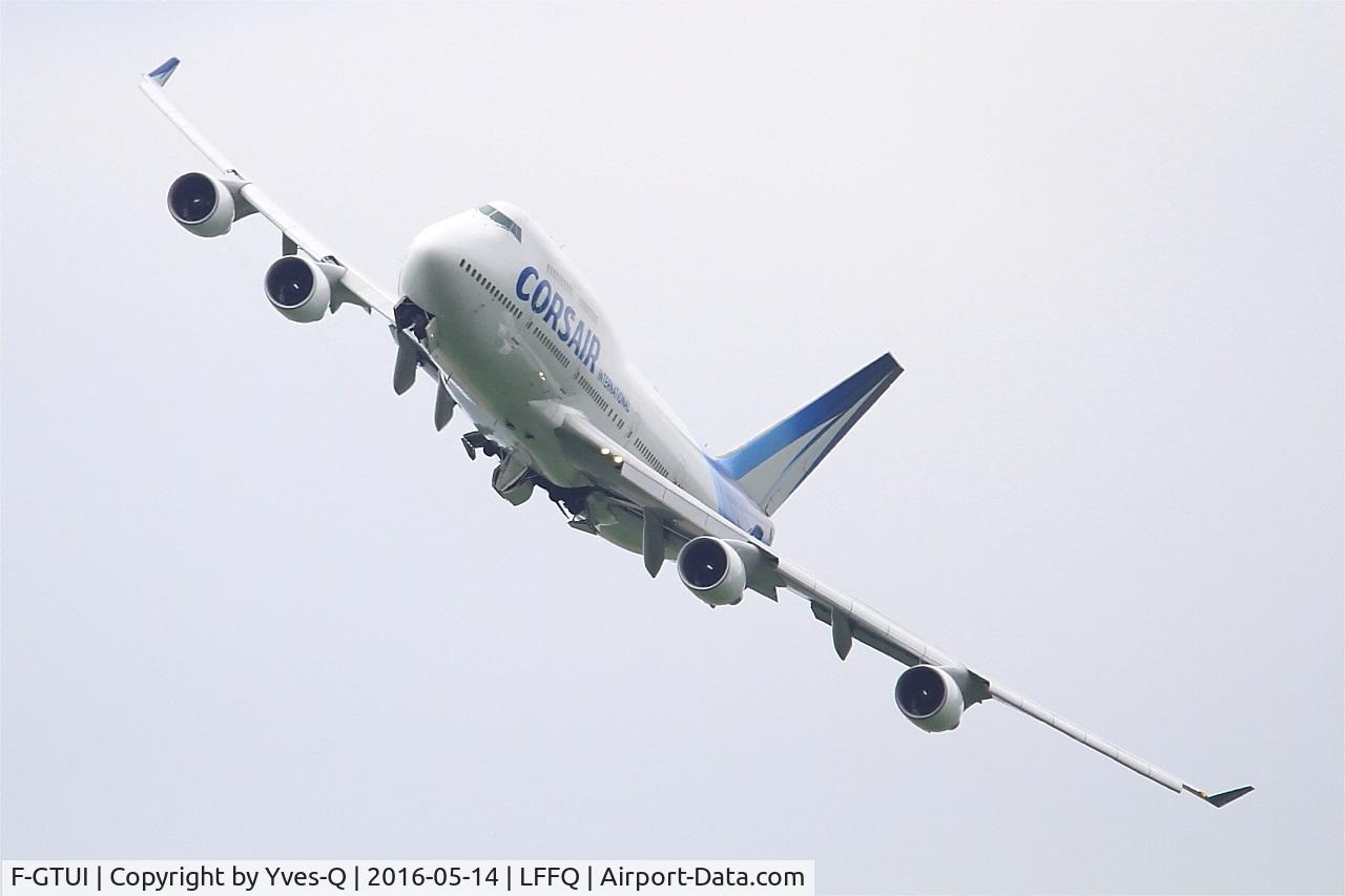F-GTUI, 1992 Boeing 747-422 C/N 26875, Boeing 747-422, On display, La Ferté-Alais airfield (LFFQ) Air show 2016