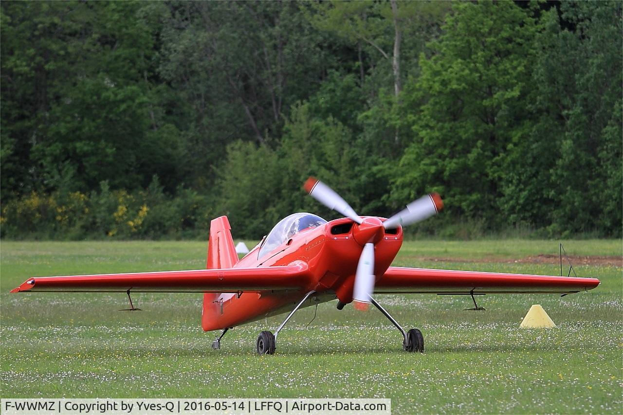 F-WWMZ, Mudry Cap 222 C/N 001, Mudry Cap 222, Taxiing to parking area, La Ferté-Alais airfield (LFFQ) Air show 2016