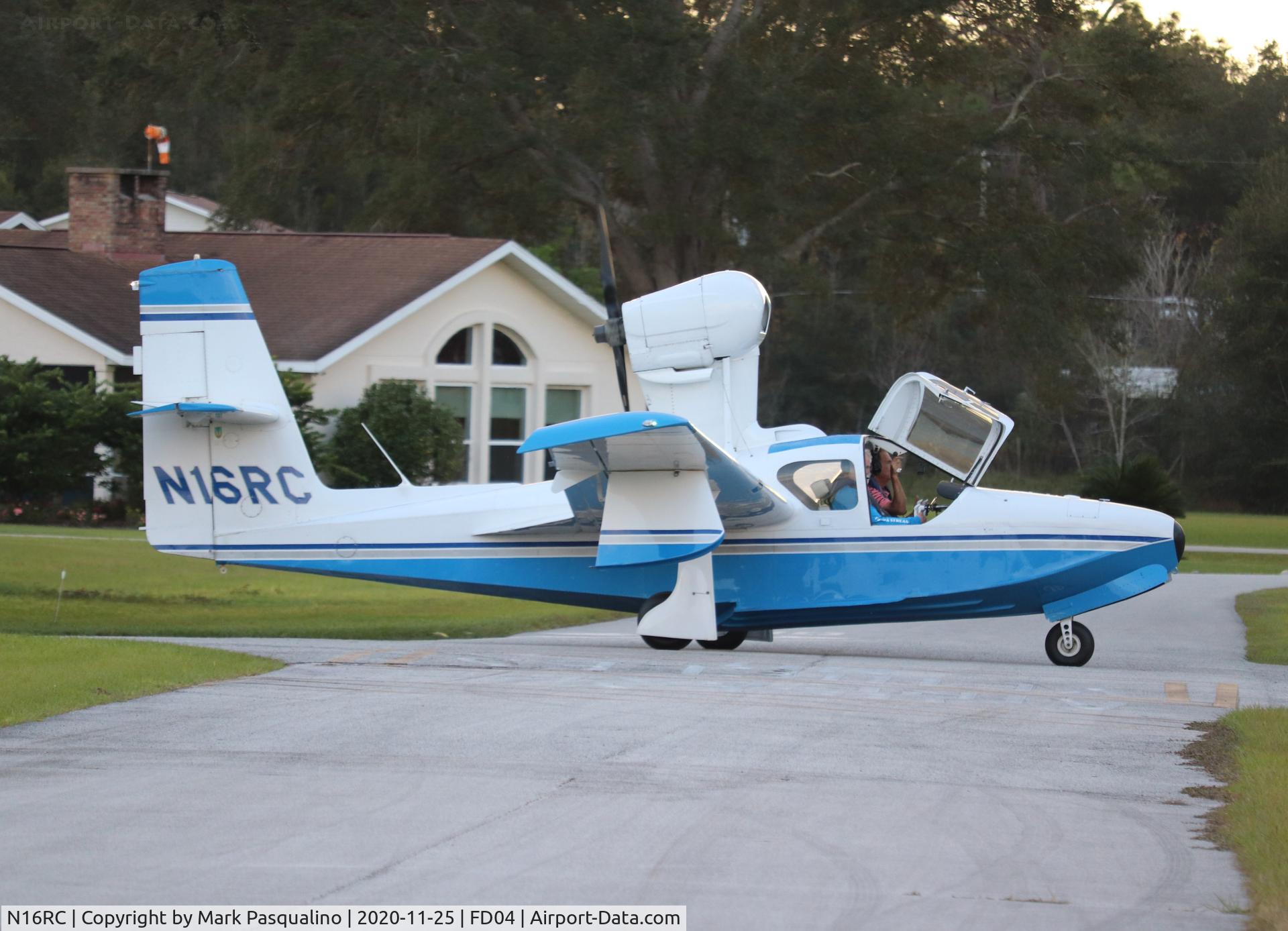 N16RC, 1973 Lake LA-4-200 Buccaneer C/N 576, Lake LA-4-200