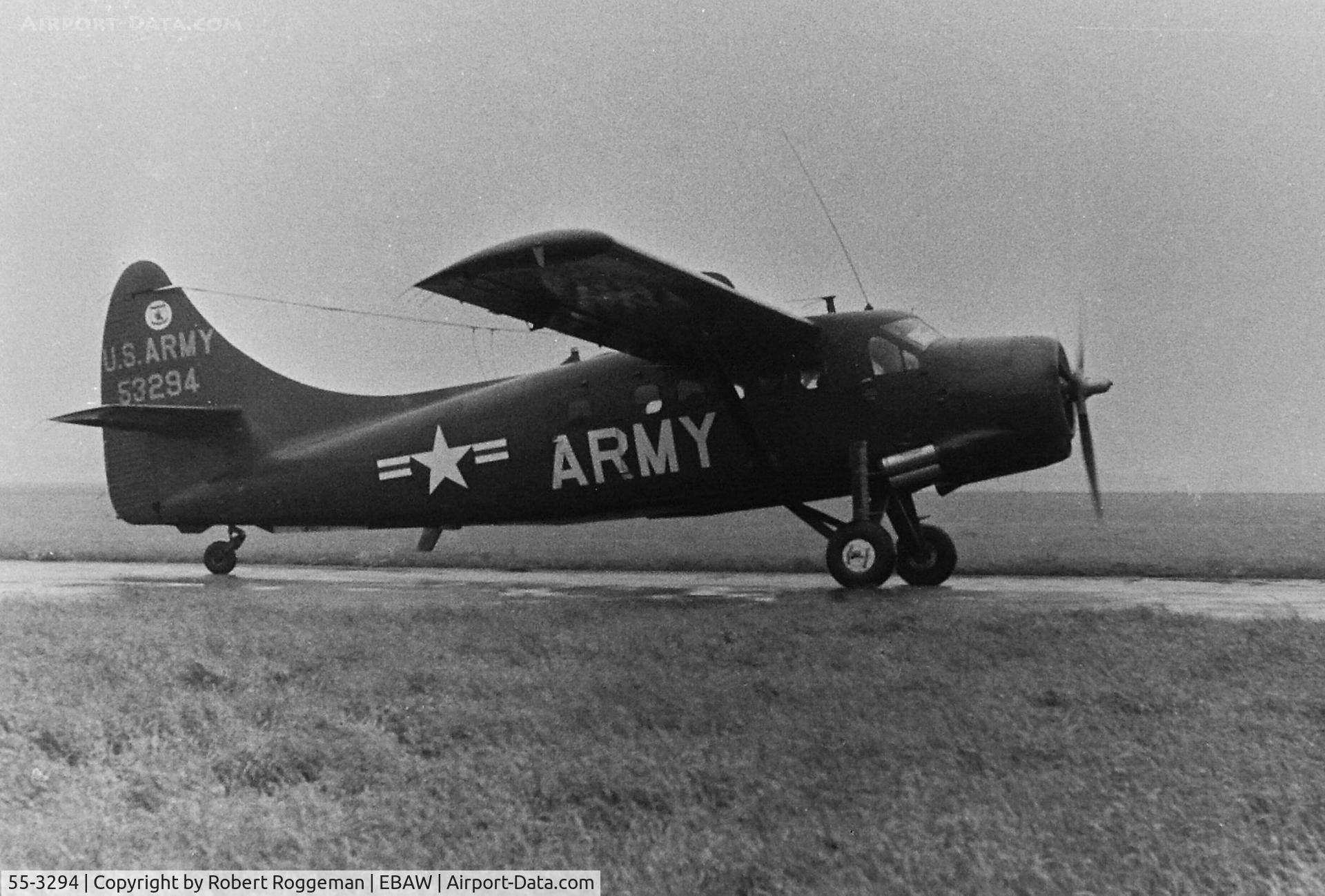 55-3294, 1955 De Havilland Canada U-1A Otter (DHC-3) C/N 146, MID 1960's.US ARMY.
