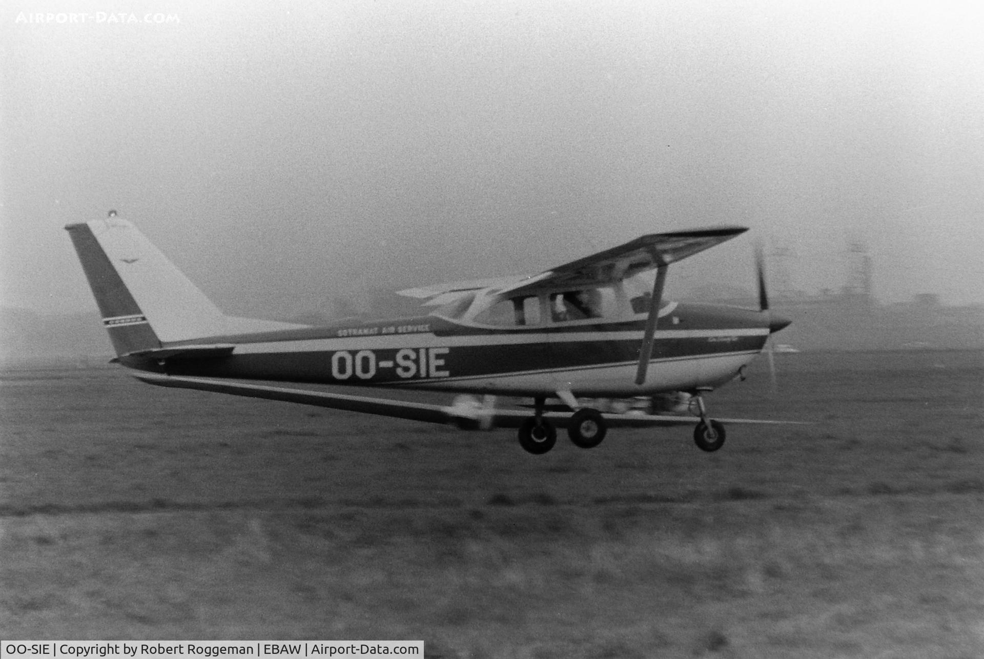 OO-SIE, 1965 Reims F172F C/N 0162, SOTRAMAT AIR SERVICE.MID 1960's.