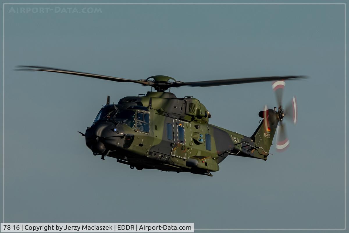 78 16, NHI NH-90 TTH Caiman C/N 1077/TGEA16, NHI NH-90 TTH, c/n: 1077/TGEA16