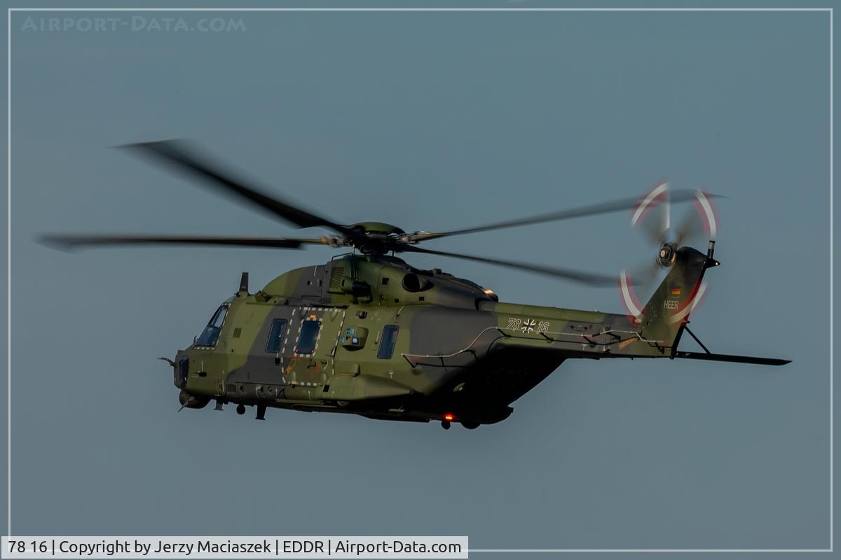 78 16, NHI NH-90 TTH Caiman C/N 1077/TGEA16, NHI NH-90 TTH, c/n: 1077/TGEA16