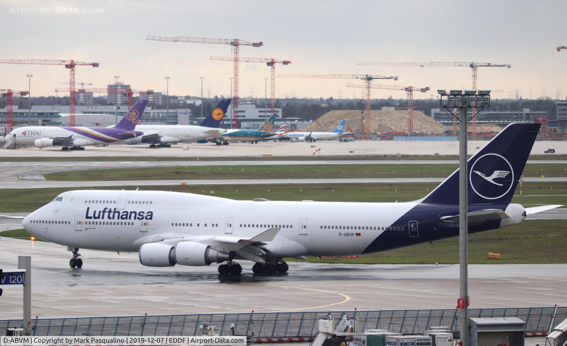 D-ABVM, 1998 Boeing 747-430 C/N 29101, Boeing 747-430