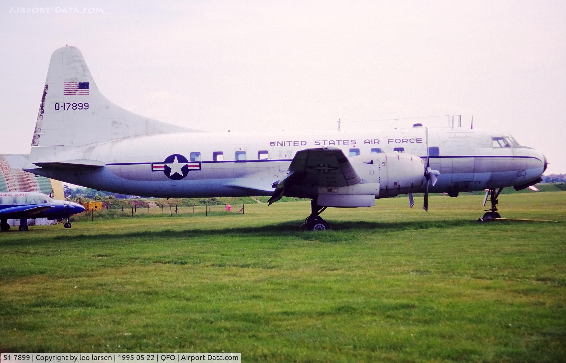 51-7899, 1951 Convair VT-29B C/N 240-311, Duxford 22.5.1995