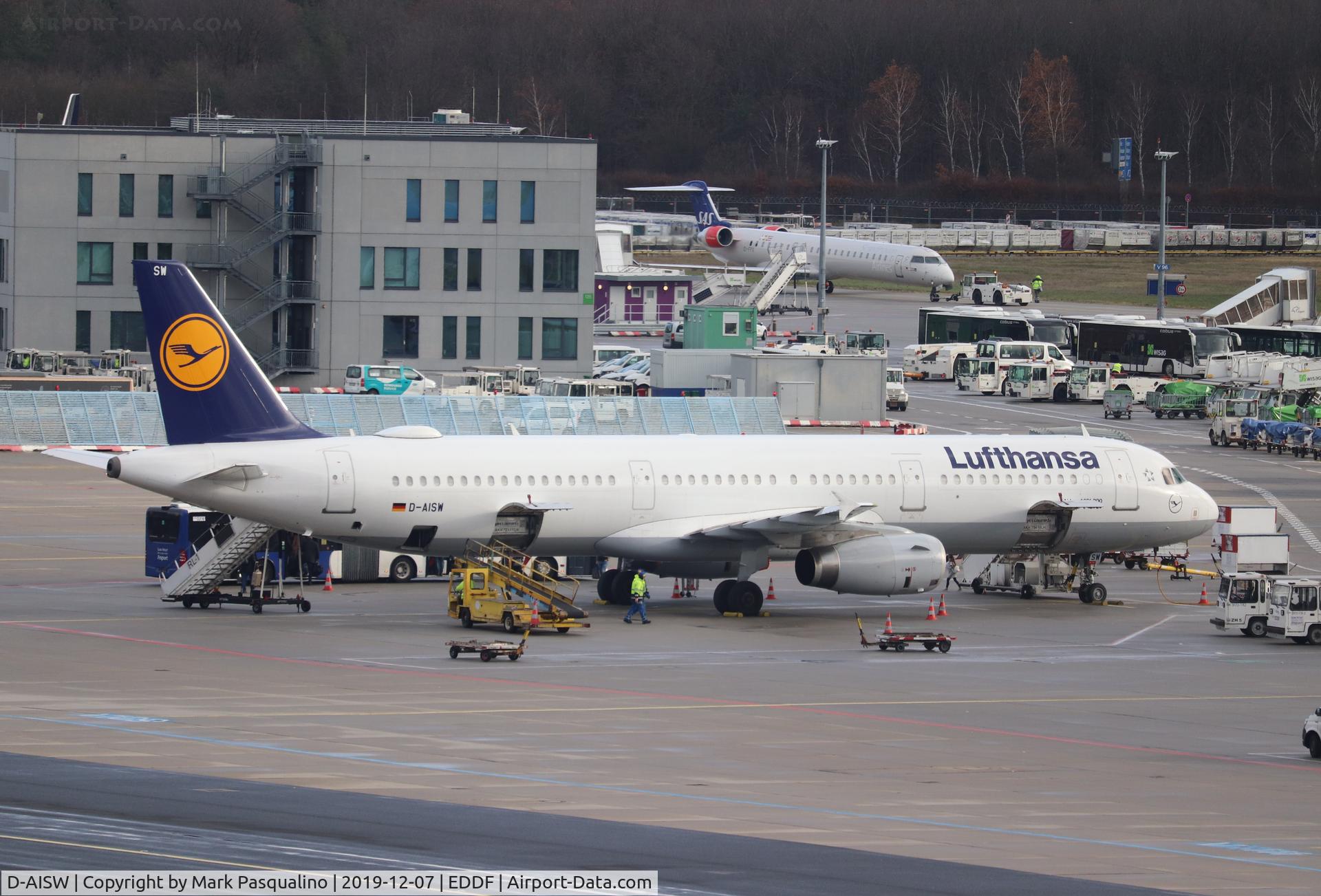 D-AISW, 2009 Airbus A321-231 C/N 4087, Airbus A321-231