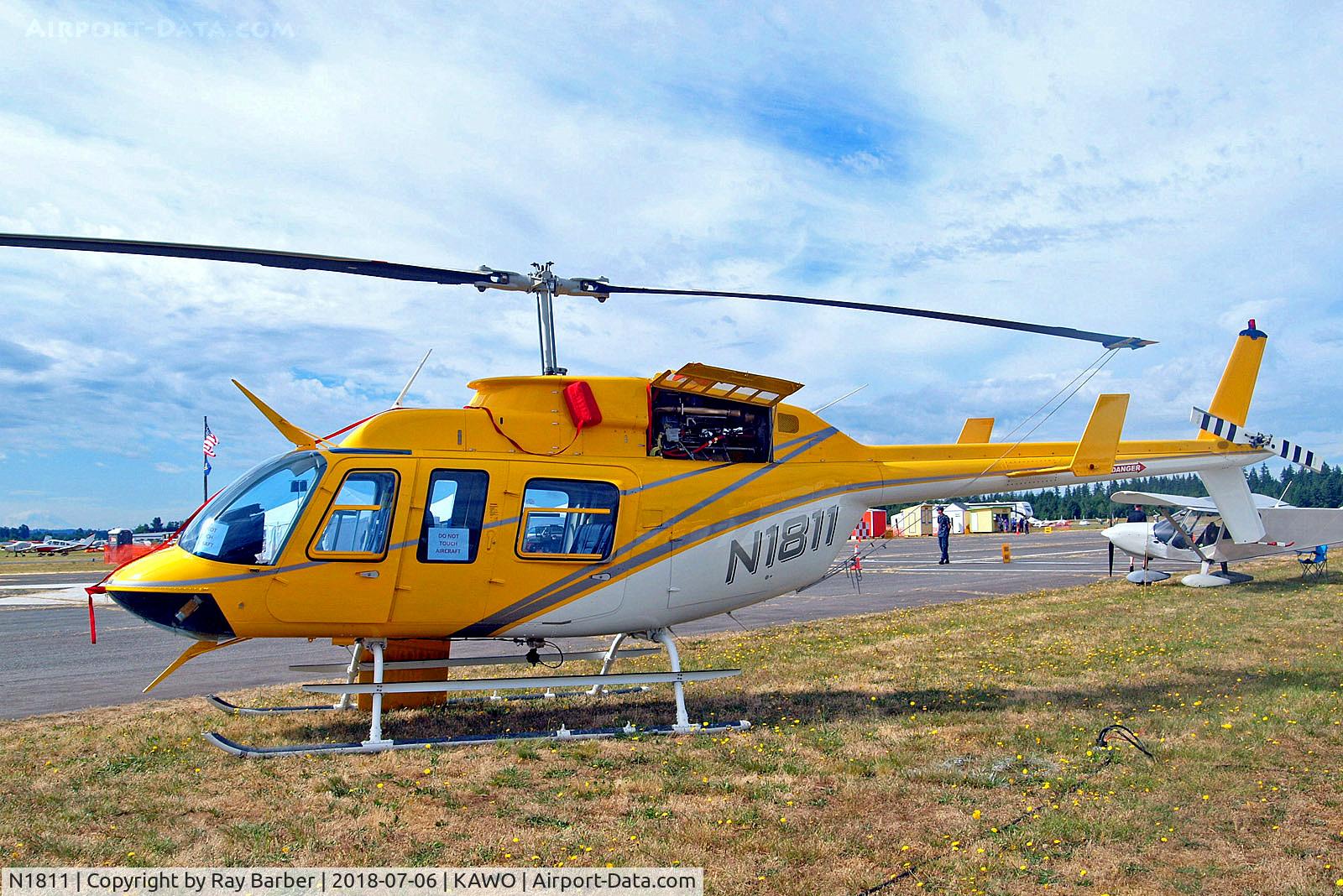 N1811, 2004 Bell 206L-4 LongRanger IV LongRanger C/N 52300, N1811   Bell 206L-4 LongRanger IV [52300] Arlington Municipal~N 06/07/2018