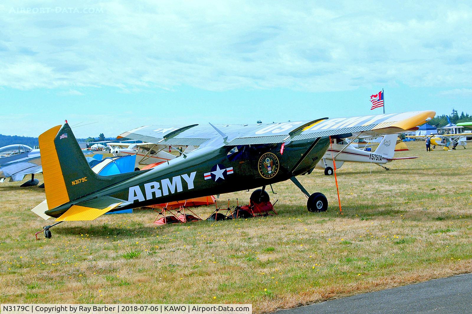 N3179C, 1954 Cessna 180 C/N 30978, N3179C   Cessna 180 [30978] Arlington Municipal~N 06/07/2018