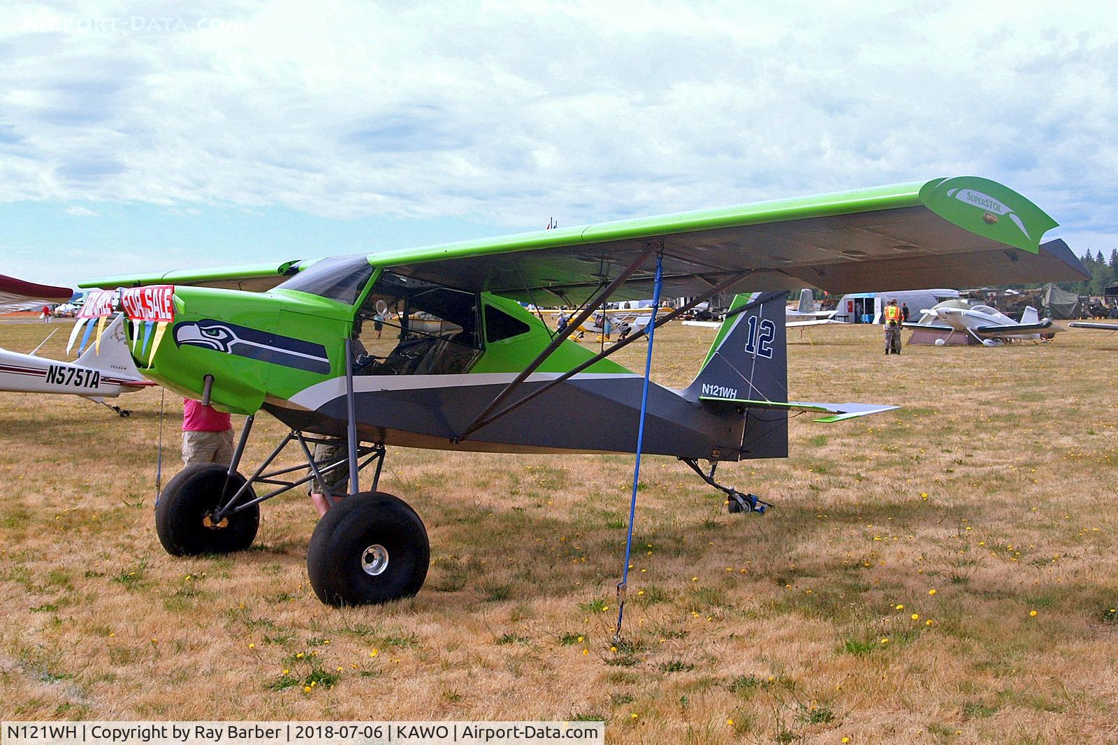 N121WH, 2014 Just Aircraft JA30 Superstol C/N JA377-05-14, N121WH   Just Aircraft JA30 Super STOL [JA377-05-14] Arlington Municipal~N 06/07/2018