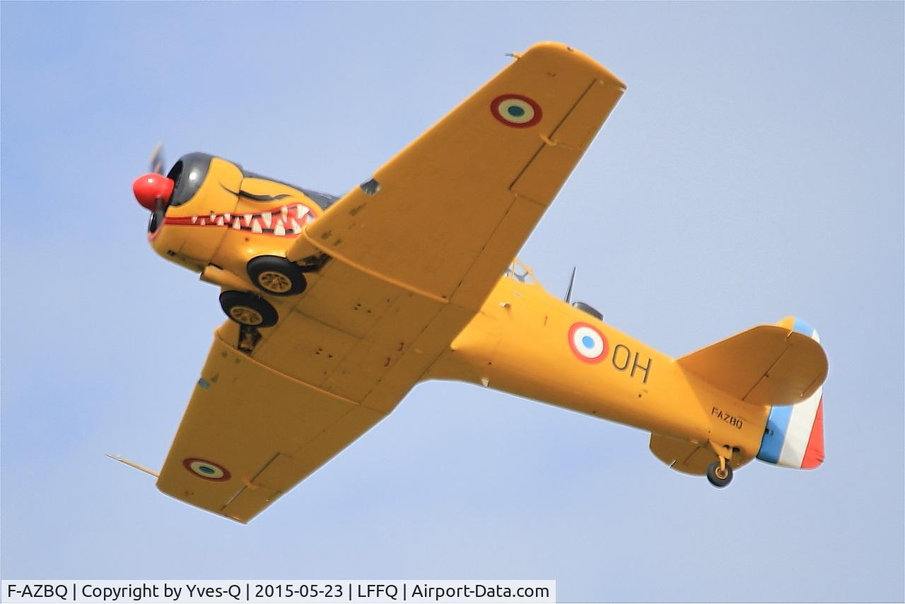 F-AZBQ, North American T-6G Texan C/N 182-535, North American T-6G Texan, On display, La Ferté-Alais Airfield (LFFQ) Air show 2015
