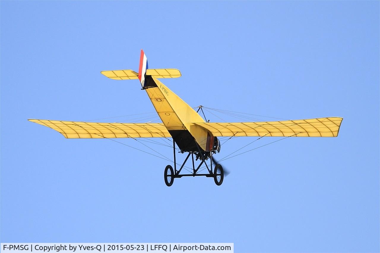 F-PMSG, 2013 Morane-Saulnier Type G Replica C/N 01-RA, Morane-Saulnier Type G (replica), On display, La Ferté-Alais airfield (LFFQ) Airshow 2015