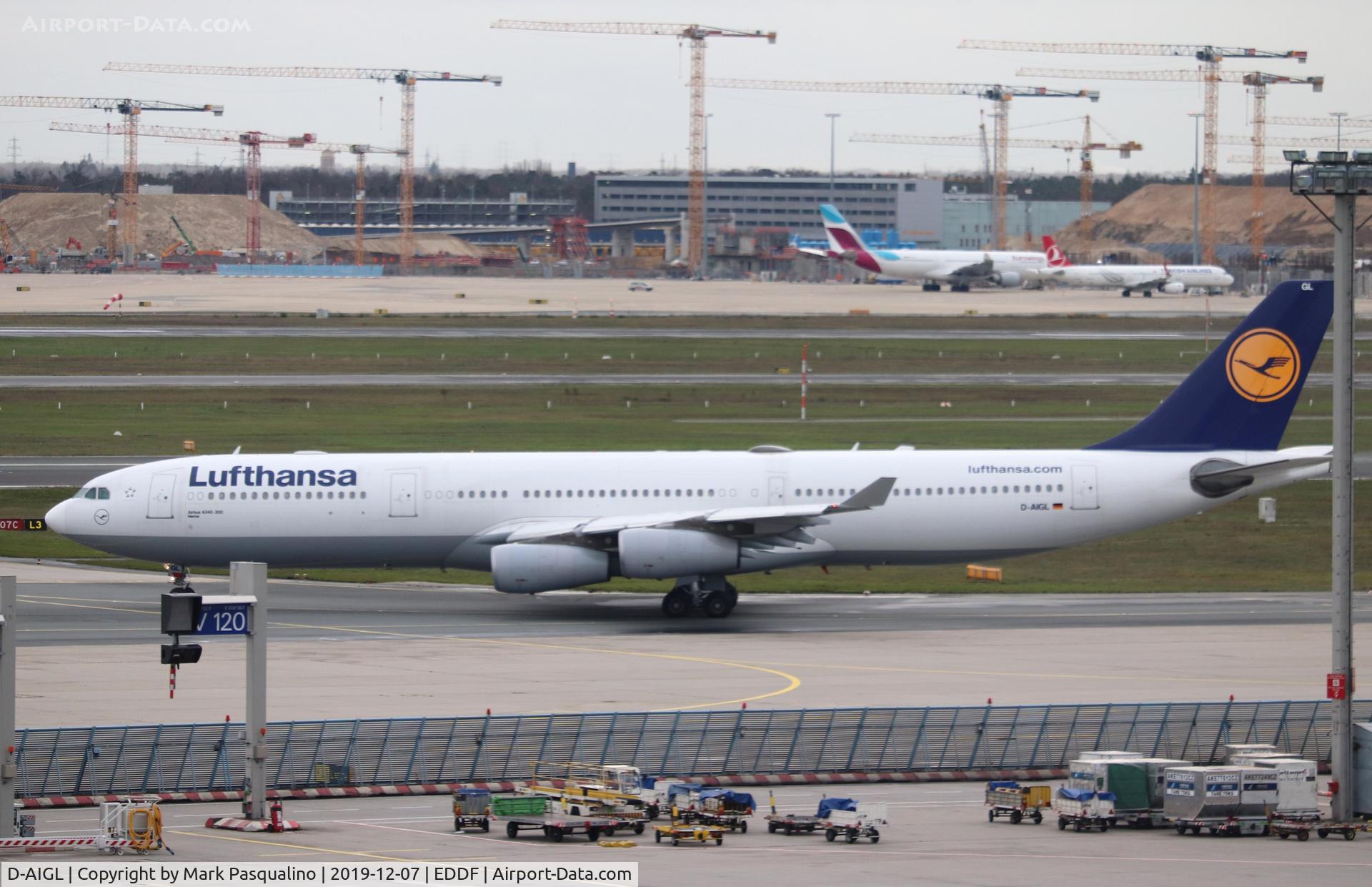 D-AIGL, 1996 Airbus A340-313 C/N 135, Airbus A340-313