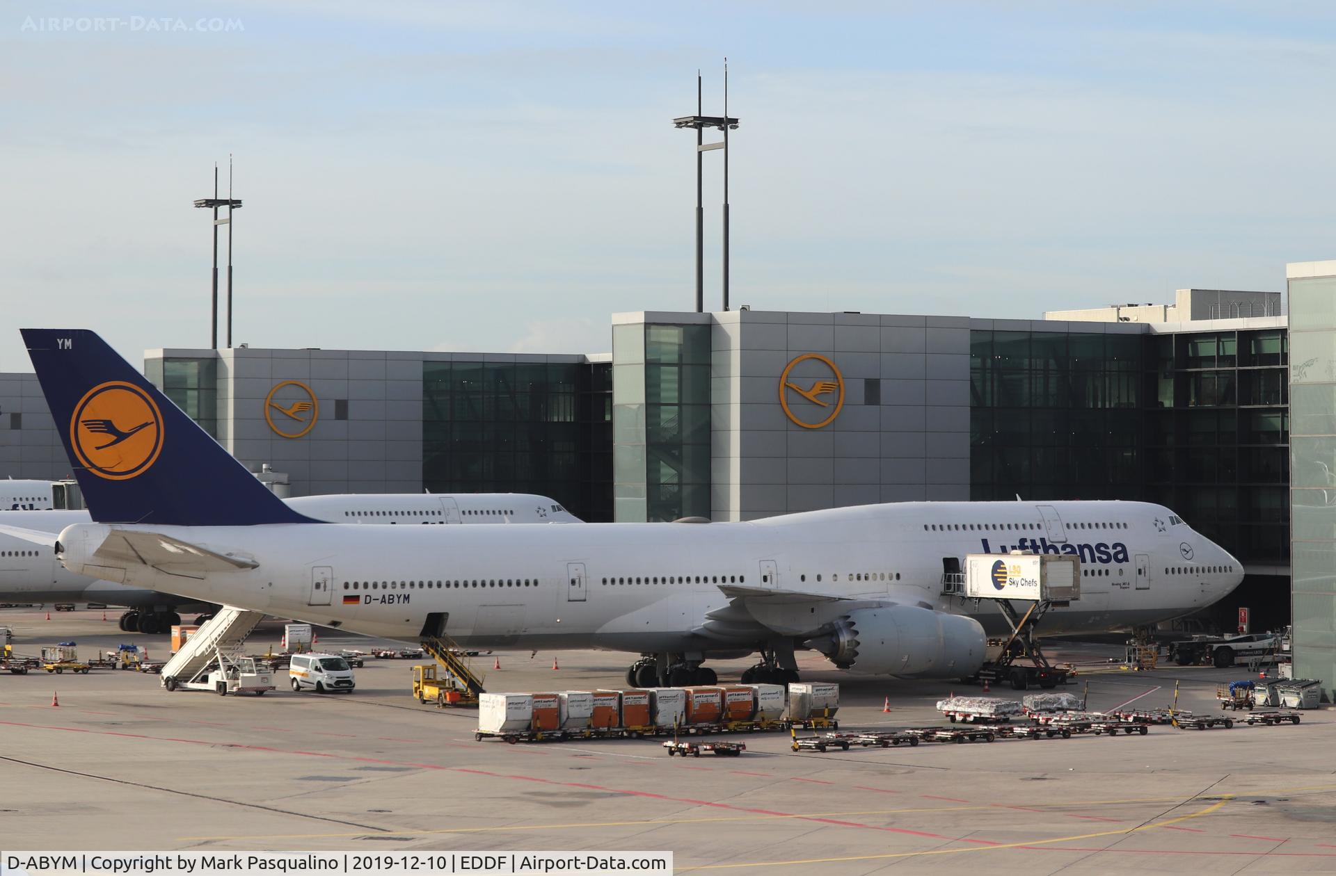 D-ABYM, 2014 Boeing 747-830 C/N 37837, Boeing 747-830