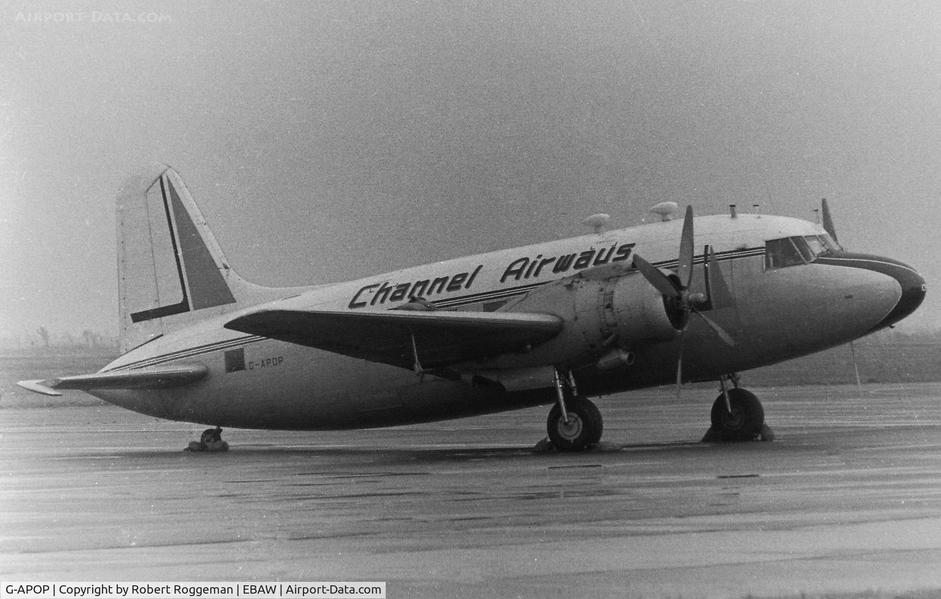 G-APOP, Vickers Viking 2 C/N 177, MID 1960(s.CHANNEL AIRWAYS.