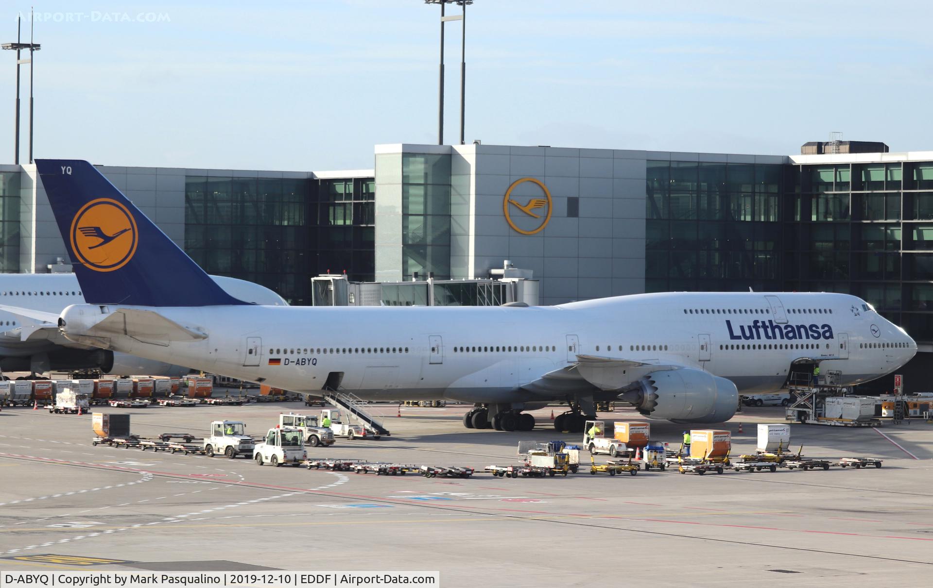 D-ABYQ, 2014 Boeing 747-830 C/N 37840, Boeing 747-830