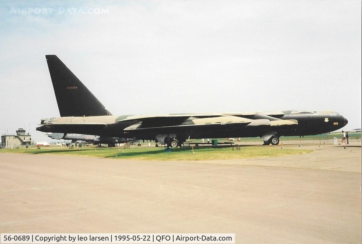 56-0689, 1956 Boeing B-52D Stratofortress C/N 464060, Duxford