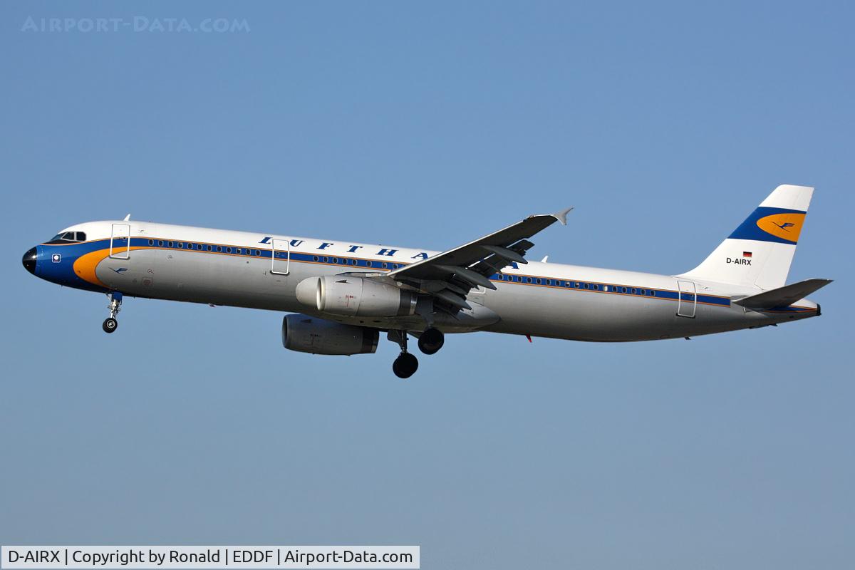 D-AIRX, 1998 Airbus A321-131 C/N 0887, at fra
