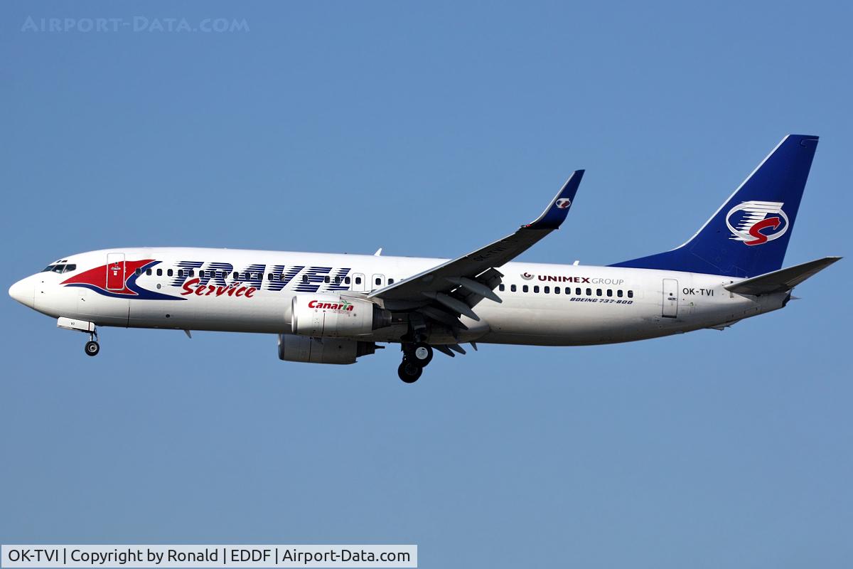 OK-TVI, 2004 Boeing 737-86Q C/N 30294, at fra