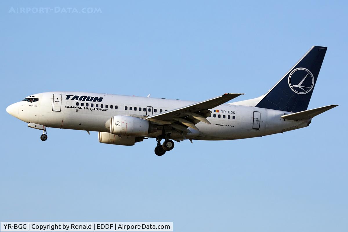 YR-BGG, 2001 Boeing 737-78J C/N 28442, at fra