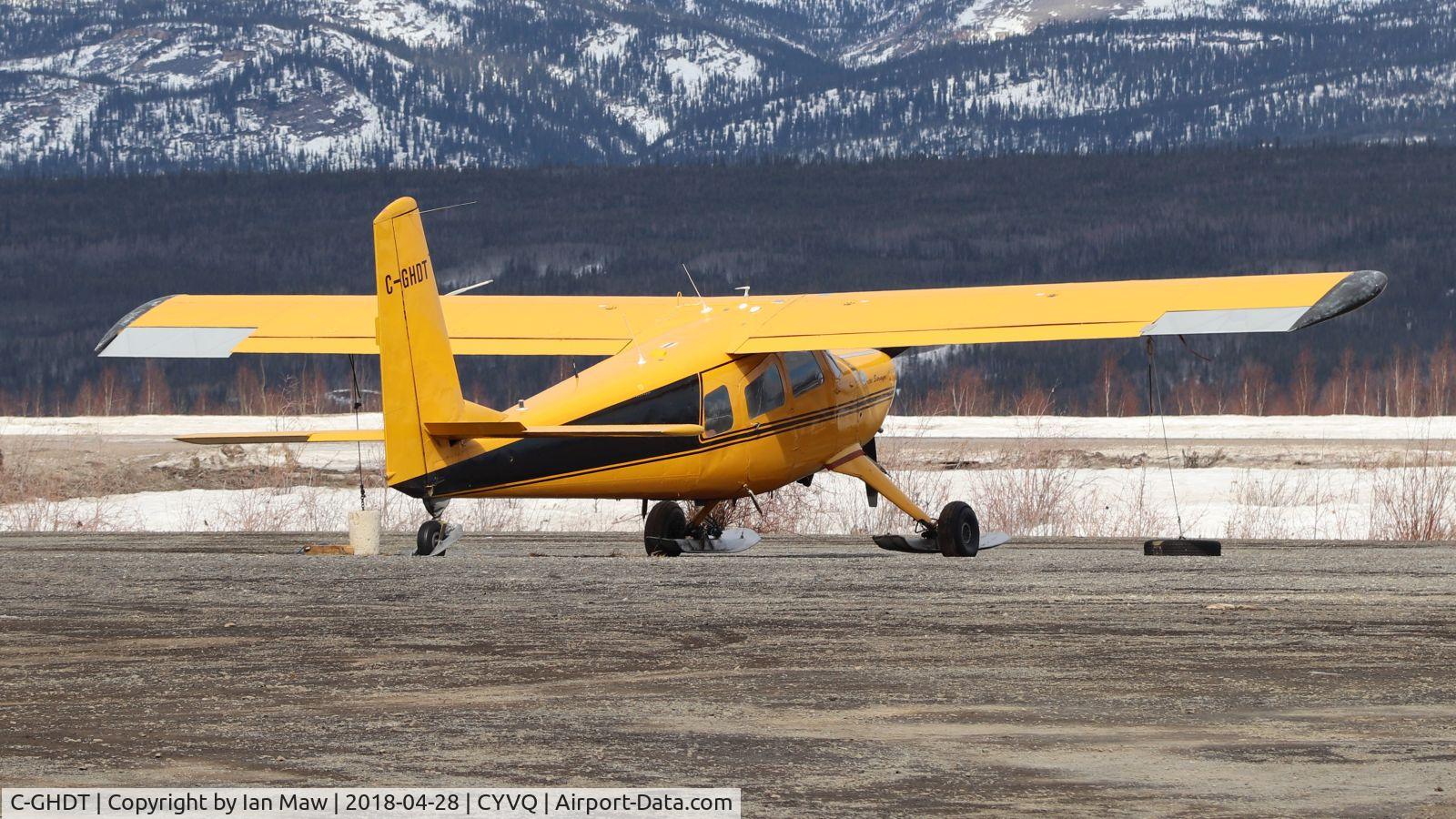 C-GHDT, 1967 Helio H-295-1400 Super Courier C/N 1401, Norman Wells NWT. 2018