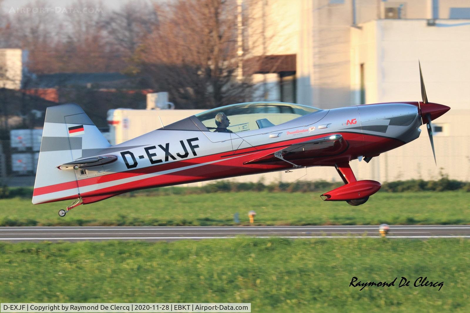 D-EXJF, 2020 Extra NG C/N NG009, Landing at Wevelgem.