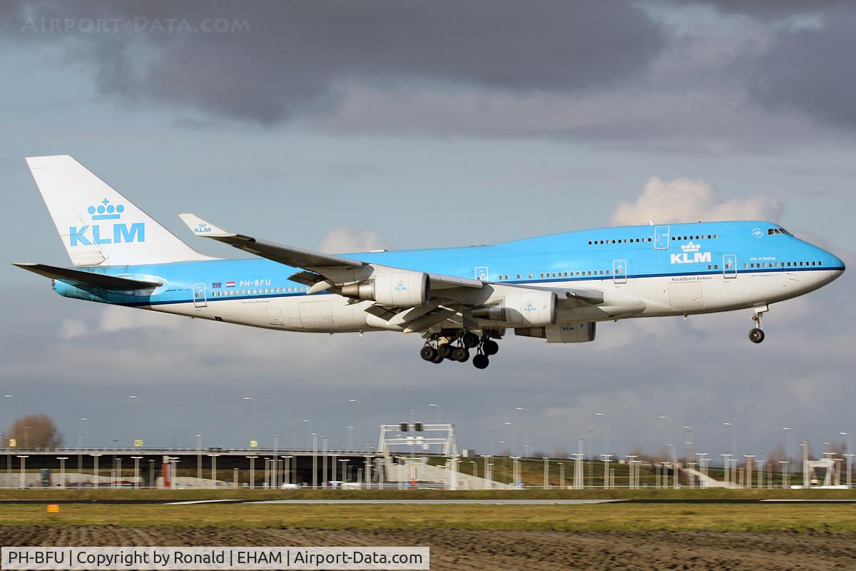 PH-BFU, 1997 Boeing 747-406BC C/N 28196, at spl