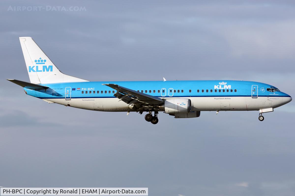 PH-BPC, 1989 Boeing 737-4Y0 C/N 24468, at spl