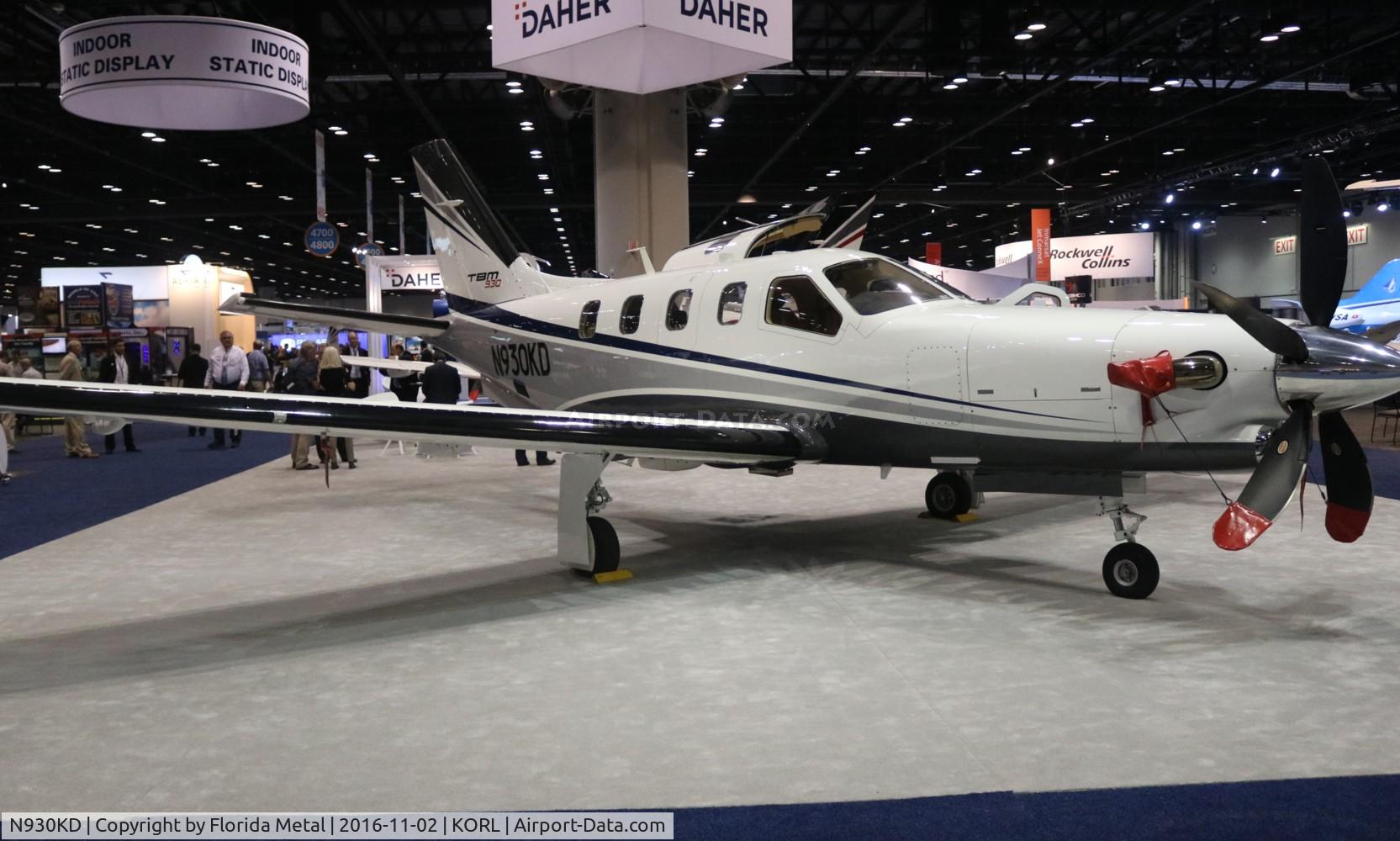 N930KD, 2016 Socata TBM-930 C/N 1112, NBAA ORL 2016