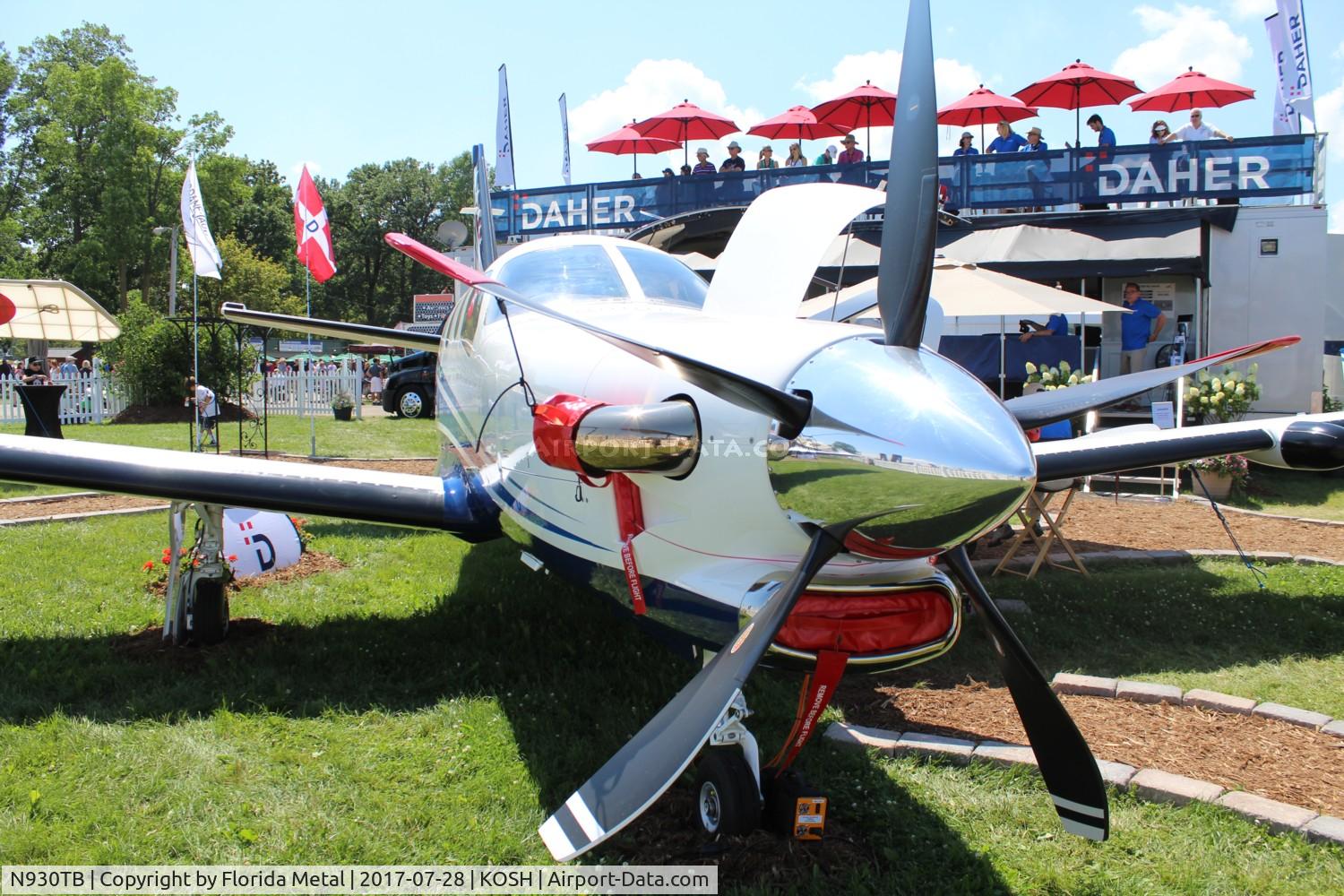 N930TB, 2017 Socata TBM-930 C/N 1162, EAA OSH 2017