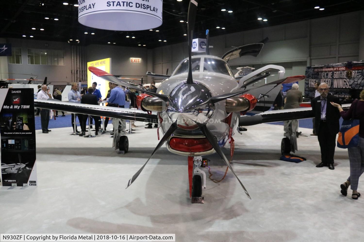 N930ZF, 2018 Socata TBM-700N (900) C/N 1227, NBAA ORL 2018