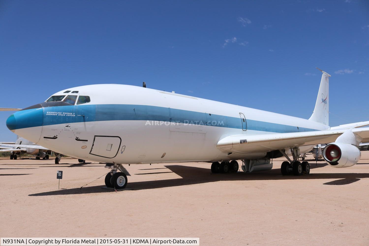 N931NA, 1963 Boeing KC-135A Stratotanker C/N 18615, PIMA DMA KC-135