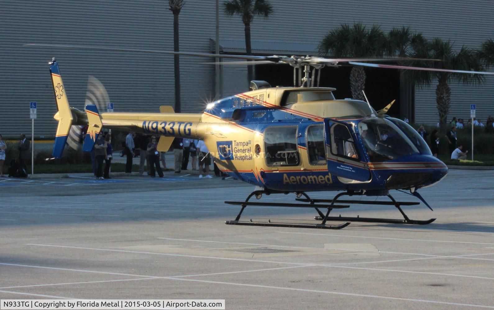 N933TG, 2012 Bell 407 C/N 54376, Heliexpo 2015