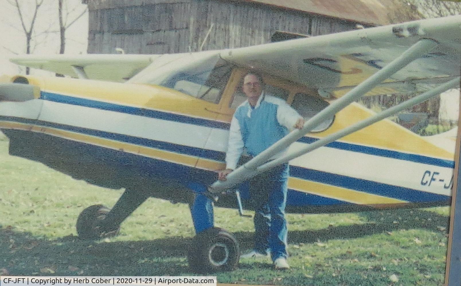 CF-JFT, 1948 Stinson 108-3 Voyager C/N 108 4601, Owned it from 1975-1992 kept it at home farm strip 1850 ft. Stored in hanger.
