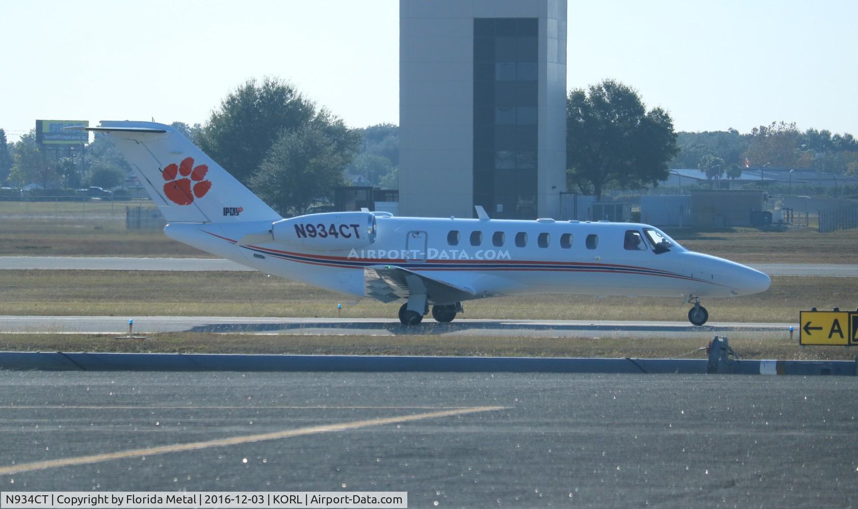 N934CT, 2008 Cessna 525B CitationJet CJ3 C/N 525B-0263, ORL spotting 2016