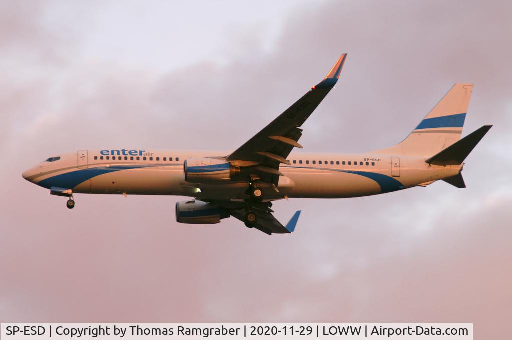 SP-ESD, 2002 Boeing 737-8AS C/N 29934, Enter Air Boeing 737-800