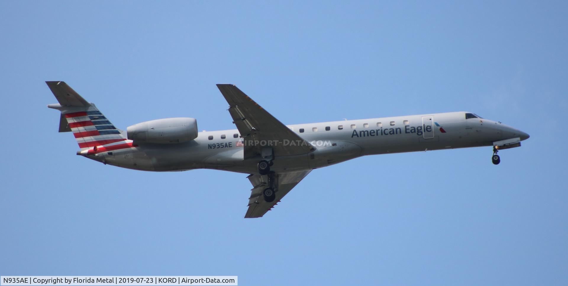 N935AE, 2005 Embraer ERJ-145LR (EMB-145LR) C/N 14500920, ORD spotting 2019