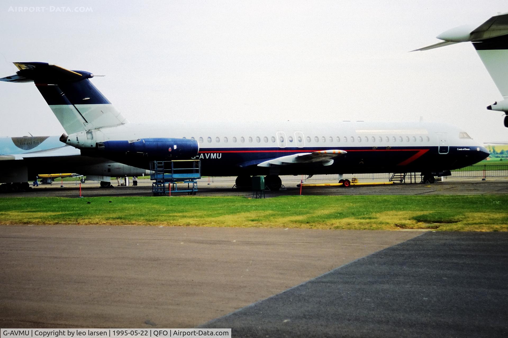 G-AVMU, 1968 BAC 111-510ED One-Eleven C/N BAC.148, Duxford 22.5.1995