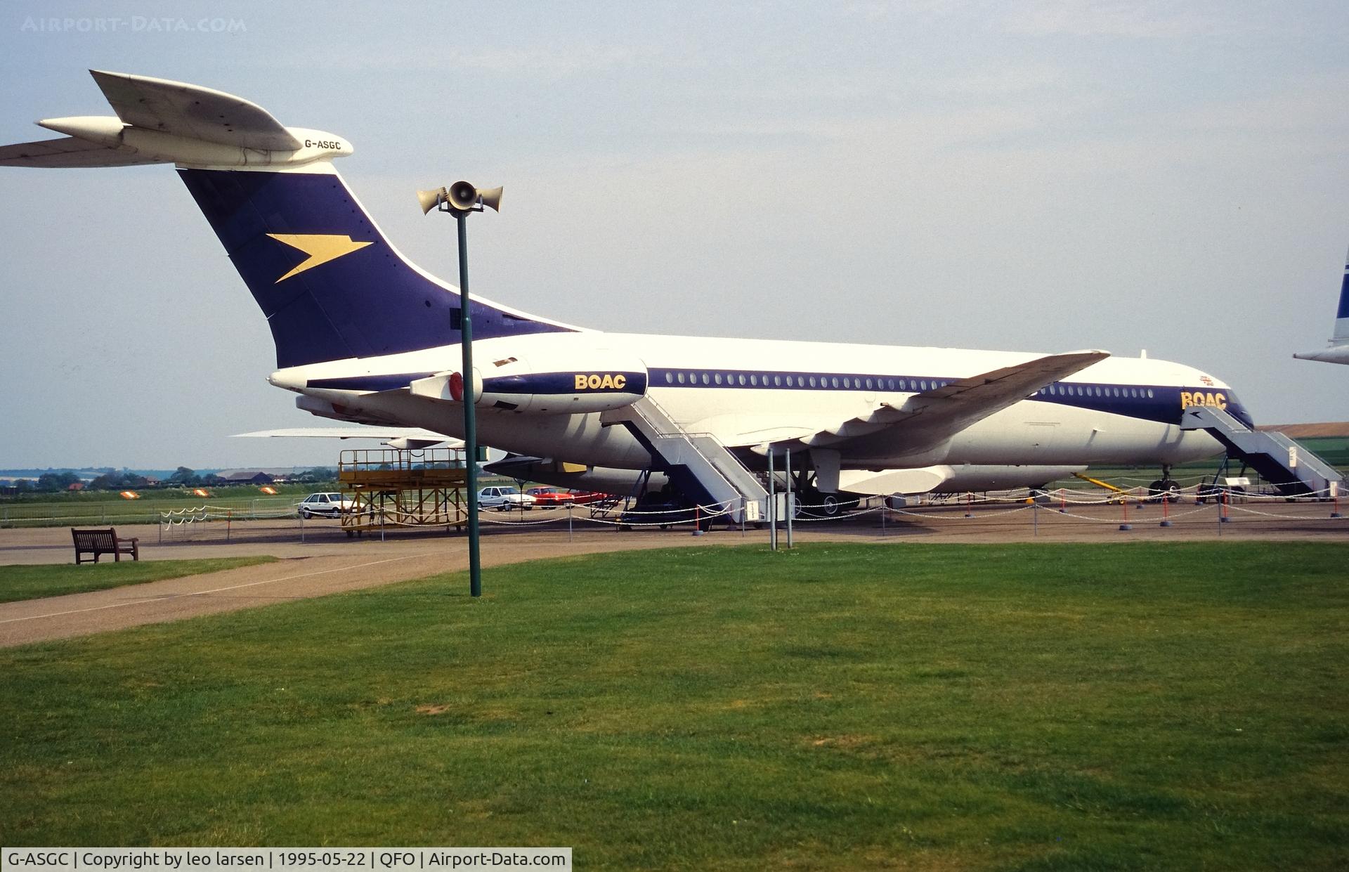 G-ASGC, 1965 BAC Super VC10 Srs 1151 C/N 853, Duxford 22.5.1995