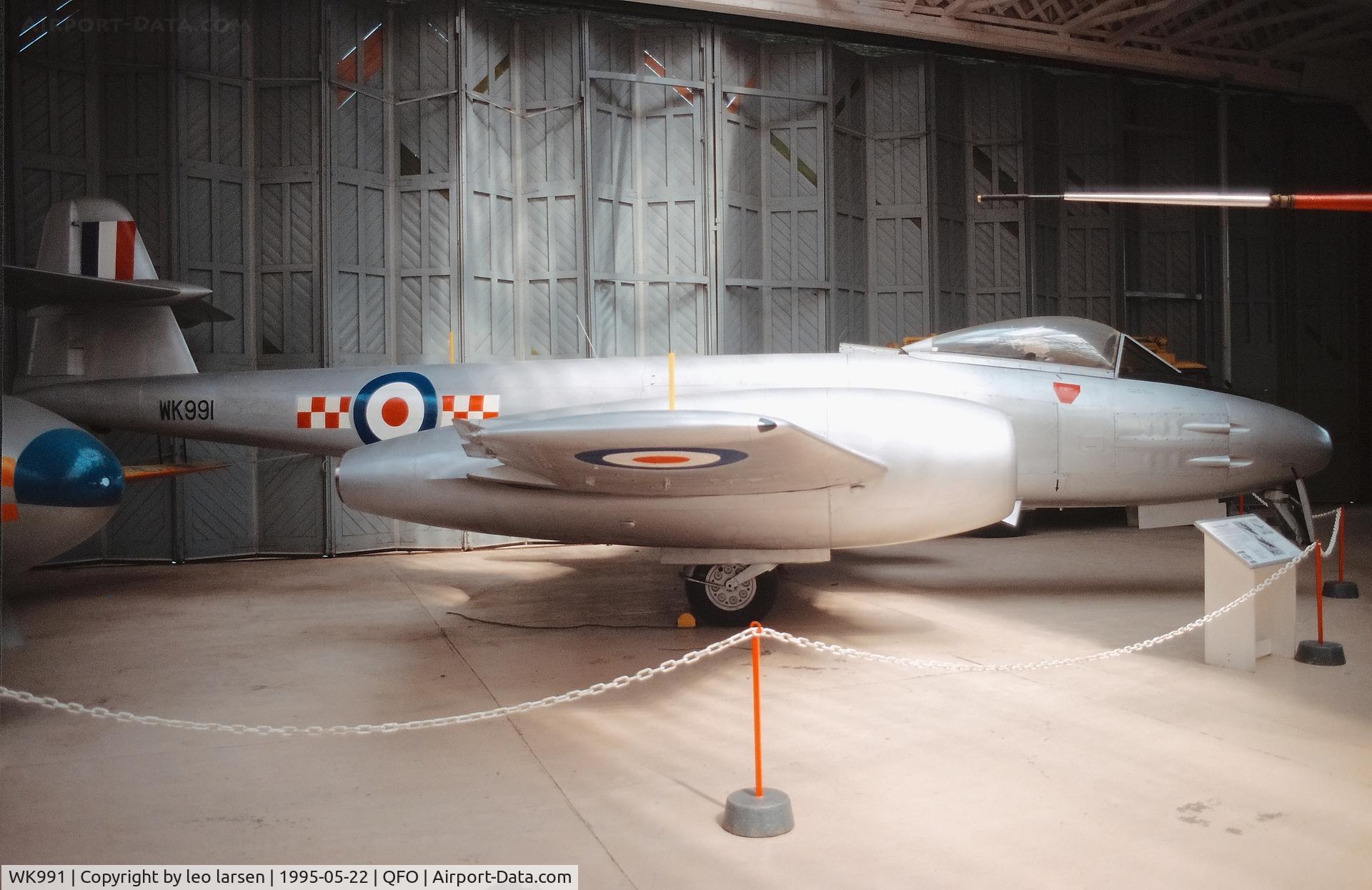 WK991, Gloster Meteor F.8 C/N Not found Wk991, Duxford 22.5.1995