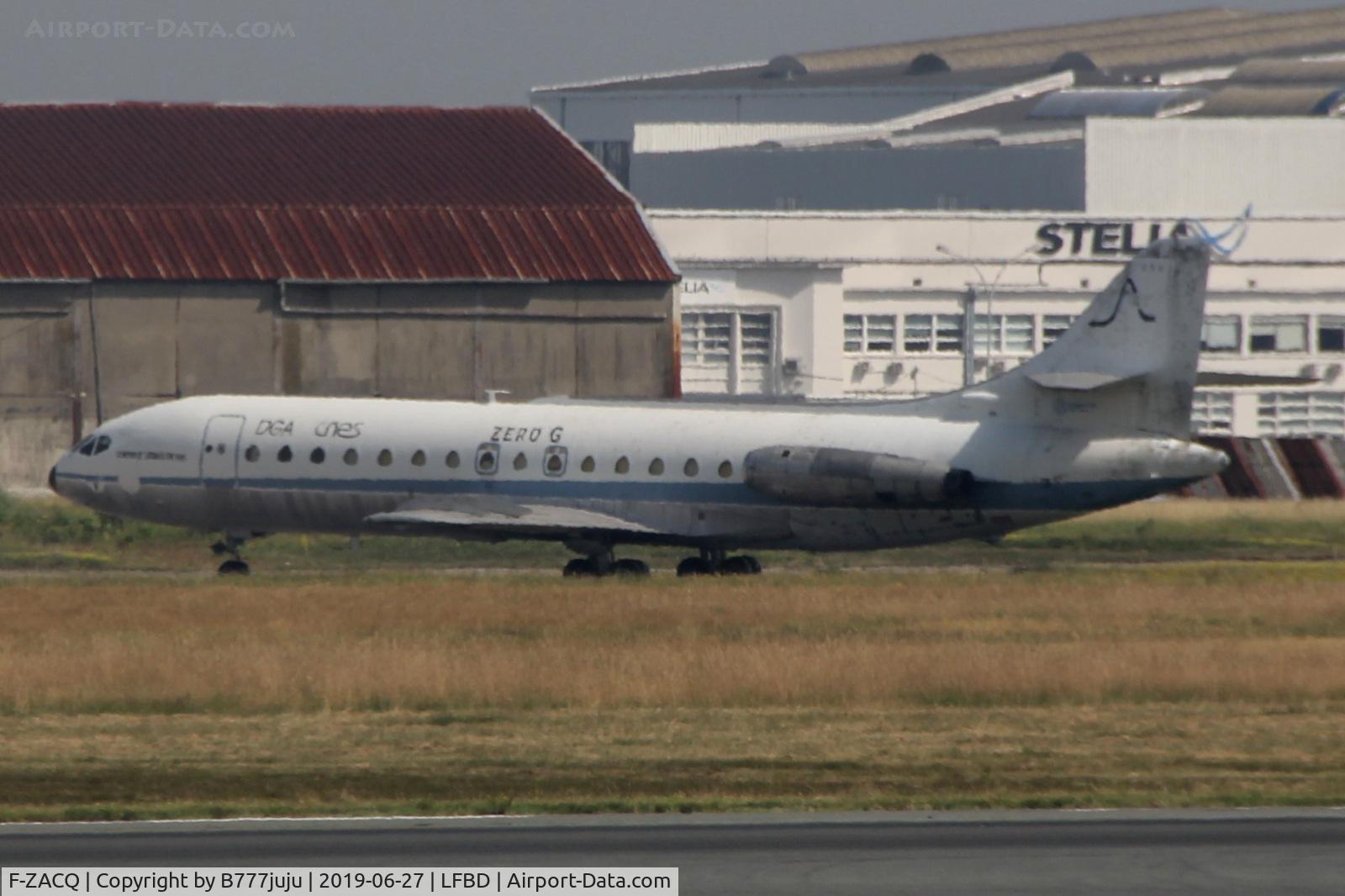 F-ZACQ, 1969 Sud Aviation SE-210 Caravelle VI-R C/N 234, store at Bordeaux