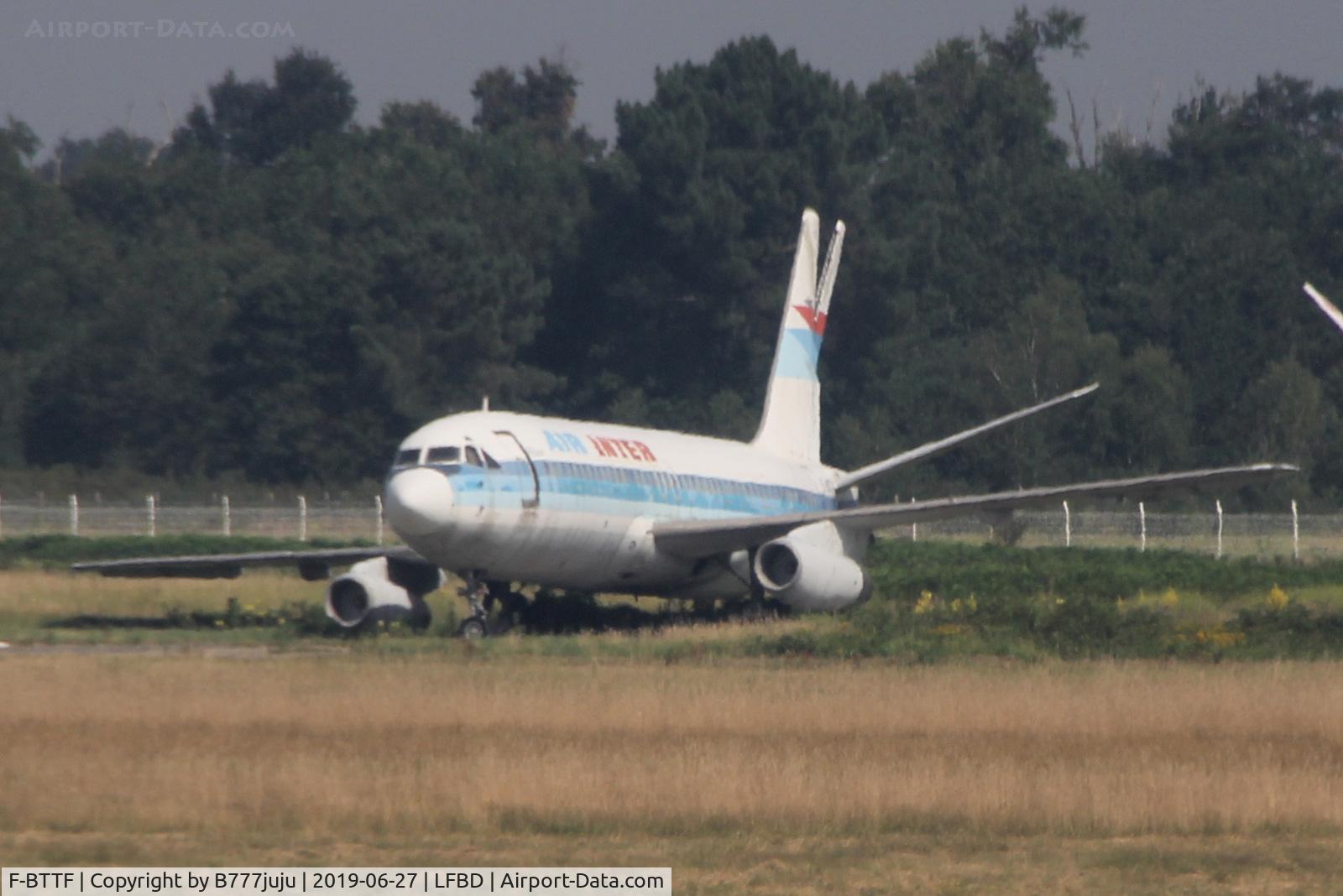 F-BTTF, 1974 Dassault Mercure 100 C/N 6, at Bordeaux