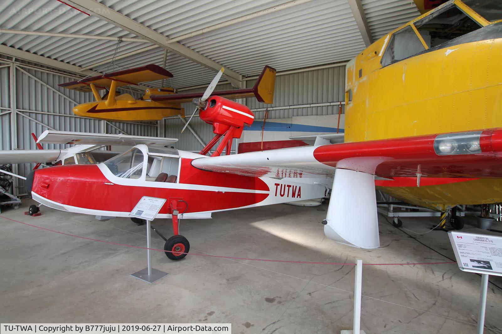 TU-TWA, 1971 Thurston TSC-1A1 Teal C/N 16, at Biscarosse Museum