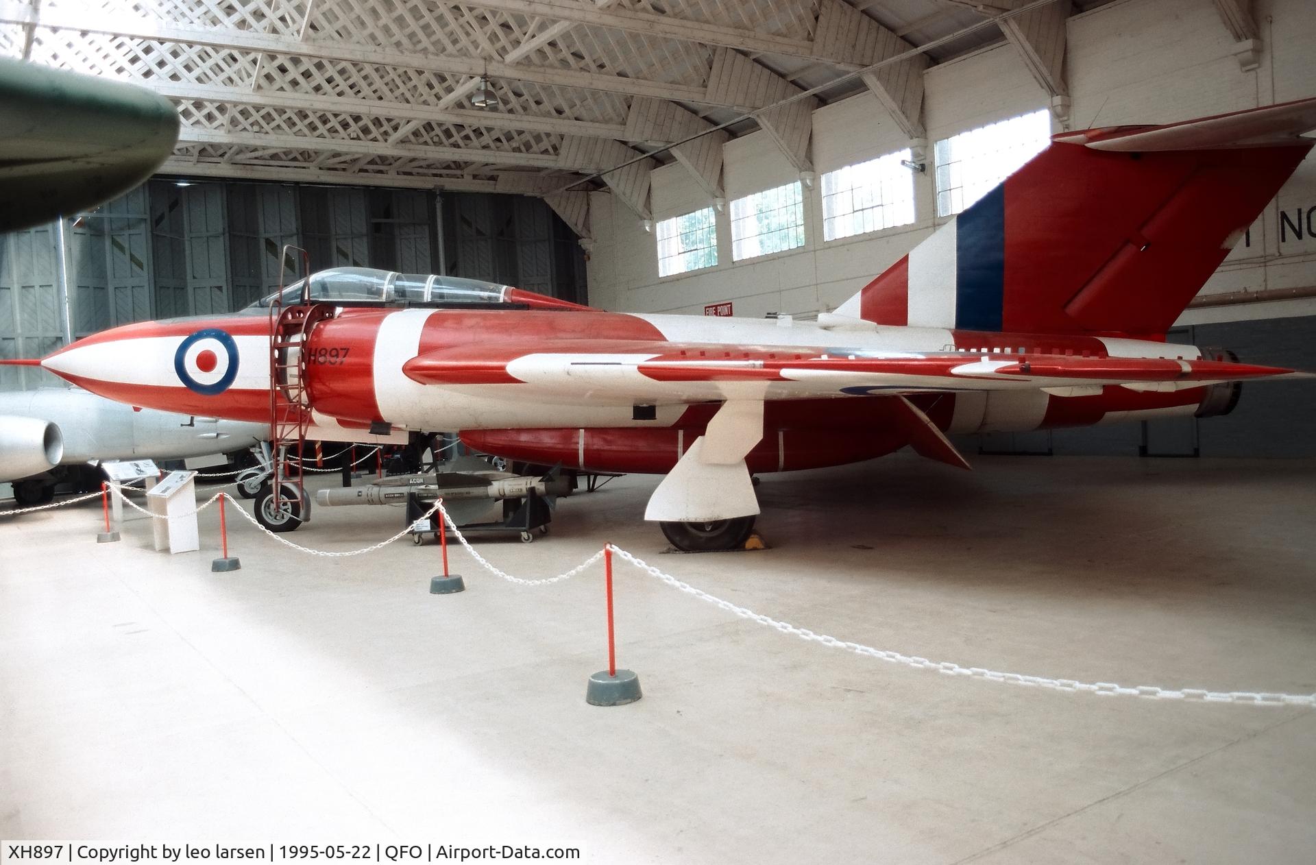 XH897, 1958 Gloster Javelin FAW.9 C/N Not found XH897, Duxford 22.5.1995