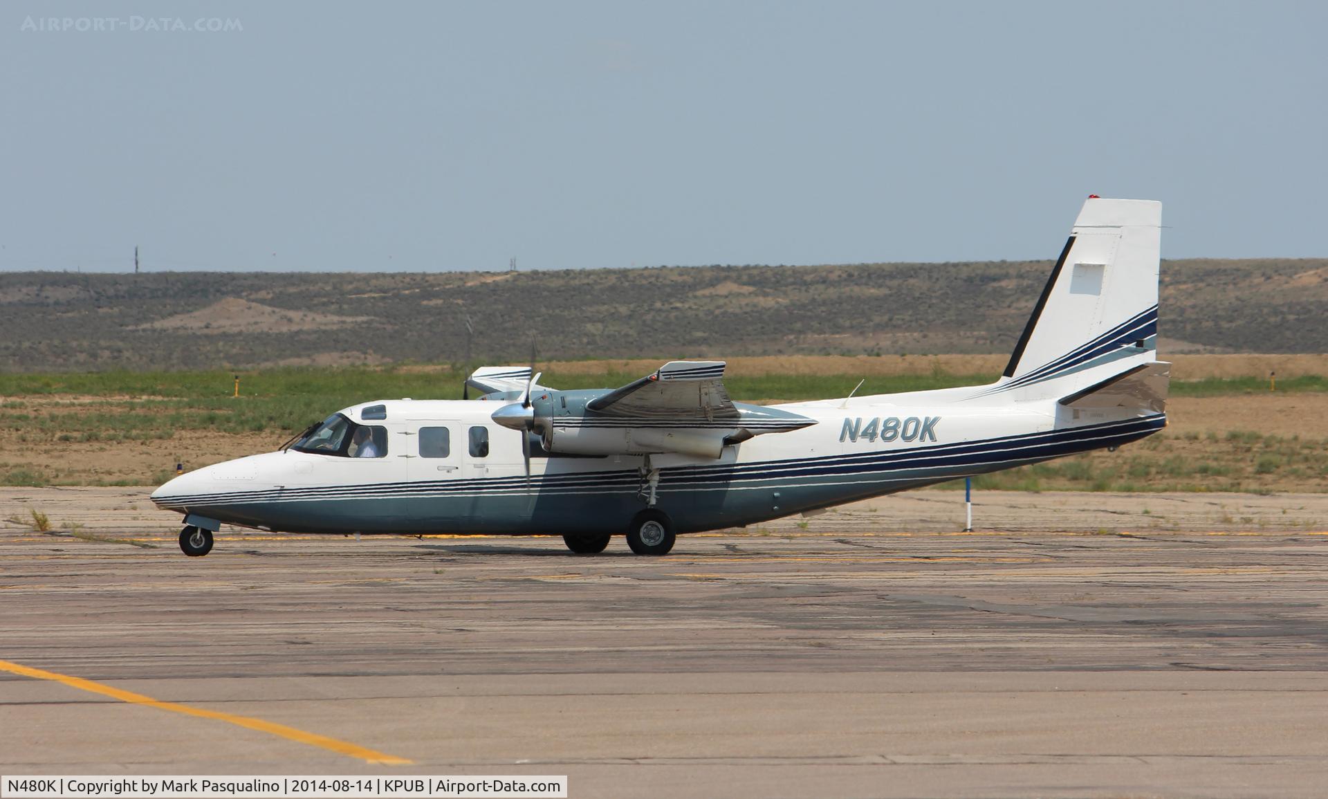 N480K, 1976 Rockwell International 690B C/N 11543, Rockwell 690B
