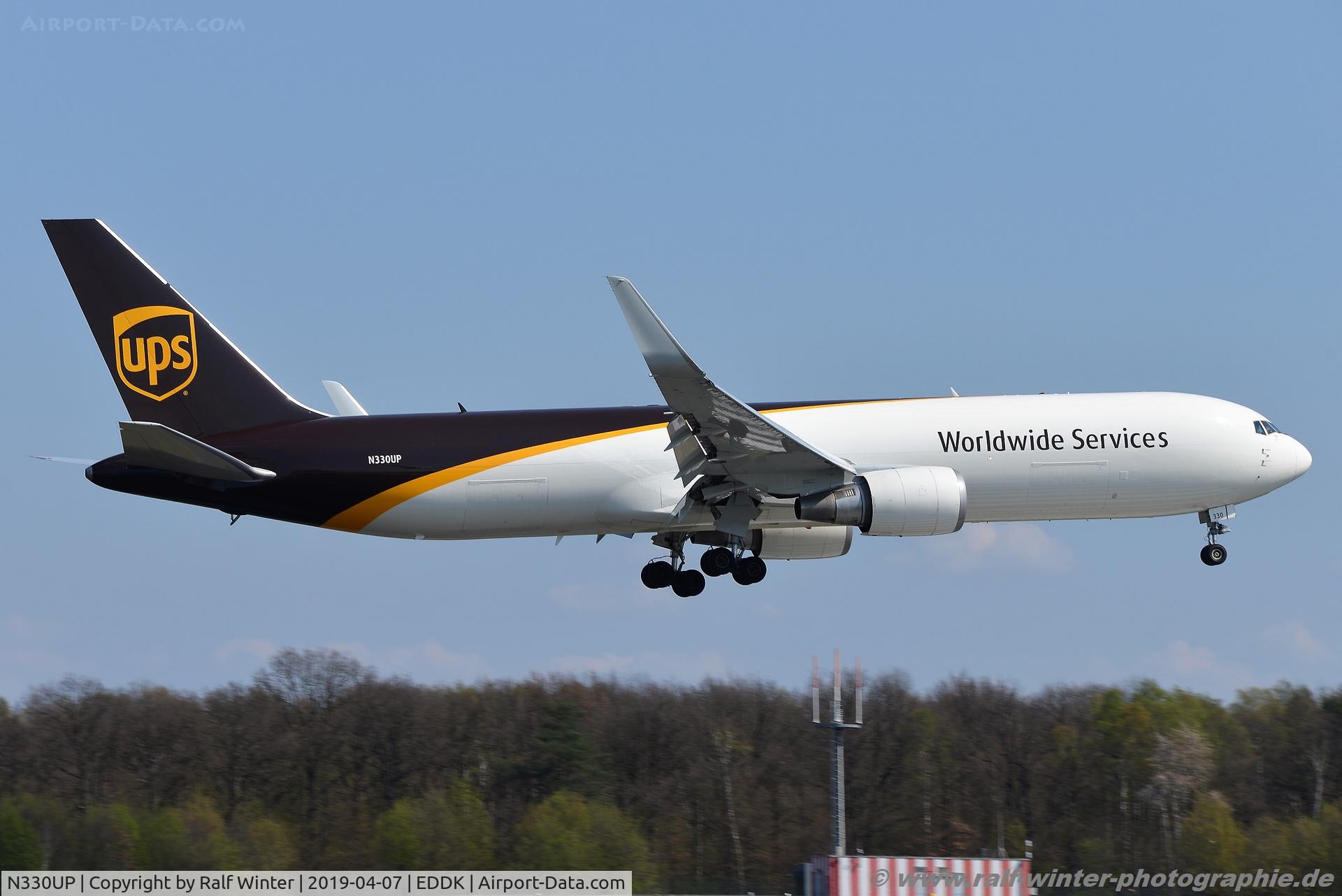 N330UP, 1999 Boeing 767-34AF C/N 27756, Boeing 767-34AF - 5X UPS United Parcel Service - 27756 - N330UP - 07.04.2019 - CGN