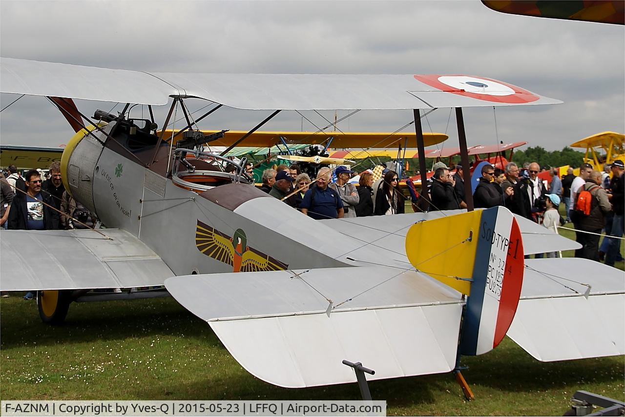 F-AZNM, 1915 Sopwith 1½ Strutter 1B2 C/N 2897, Sopwith 1 12 Strutter 1B2, Static display, La Ferté-Alais (LFFQ) Air show 2015