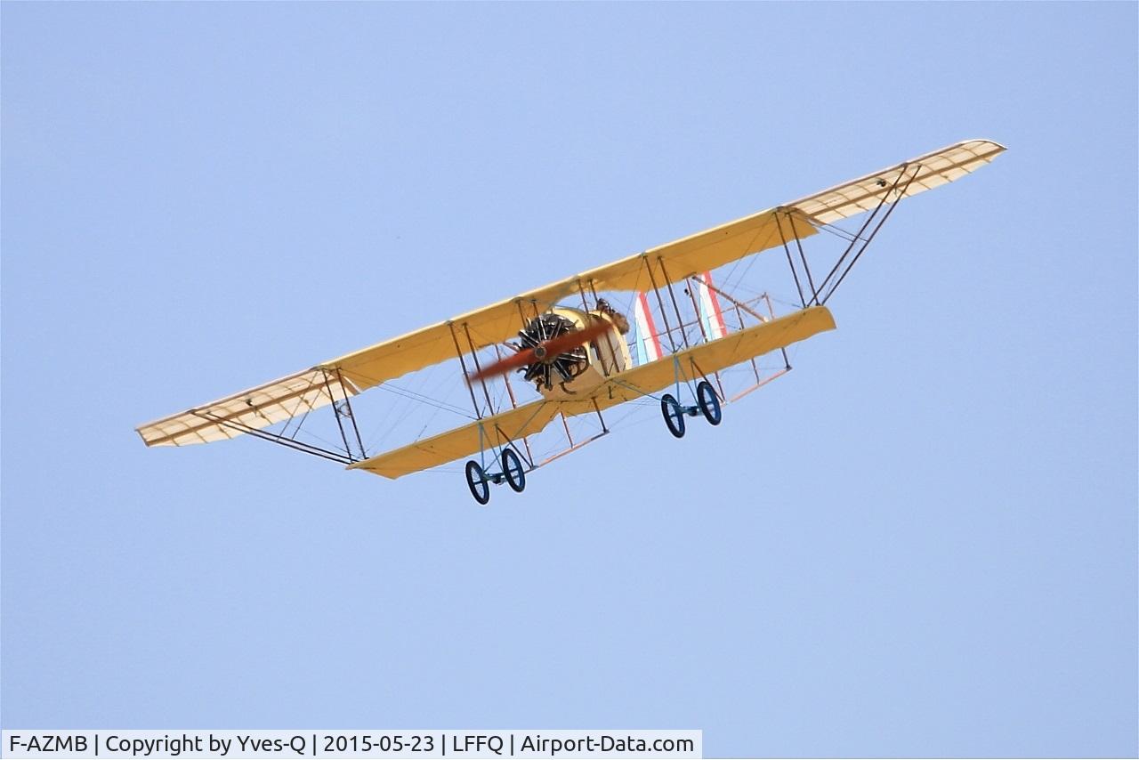 F-AZMB, Caudron G.3 C/N SA-33, Caudron G.3, On display, La Ferté-Alais airfield (LFFQ) Airshow 2015