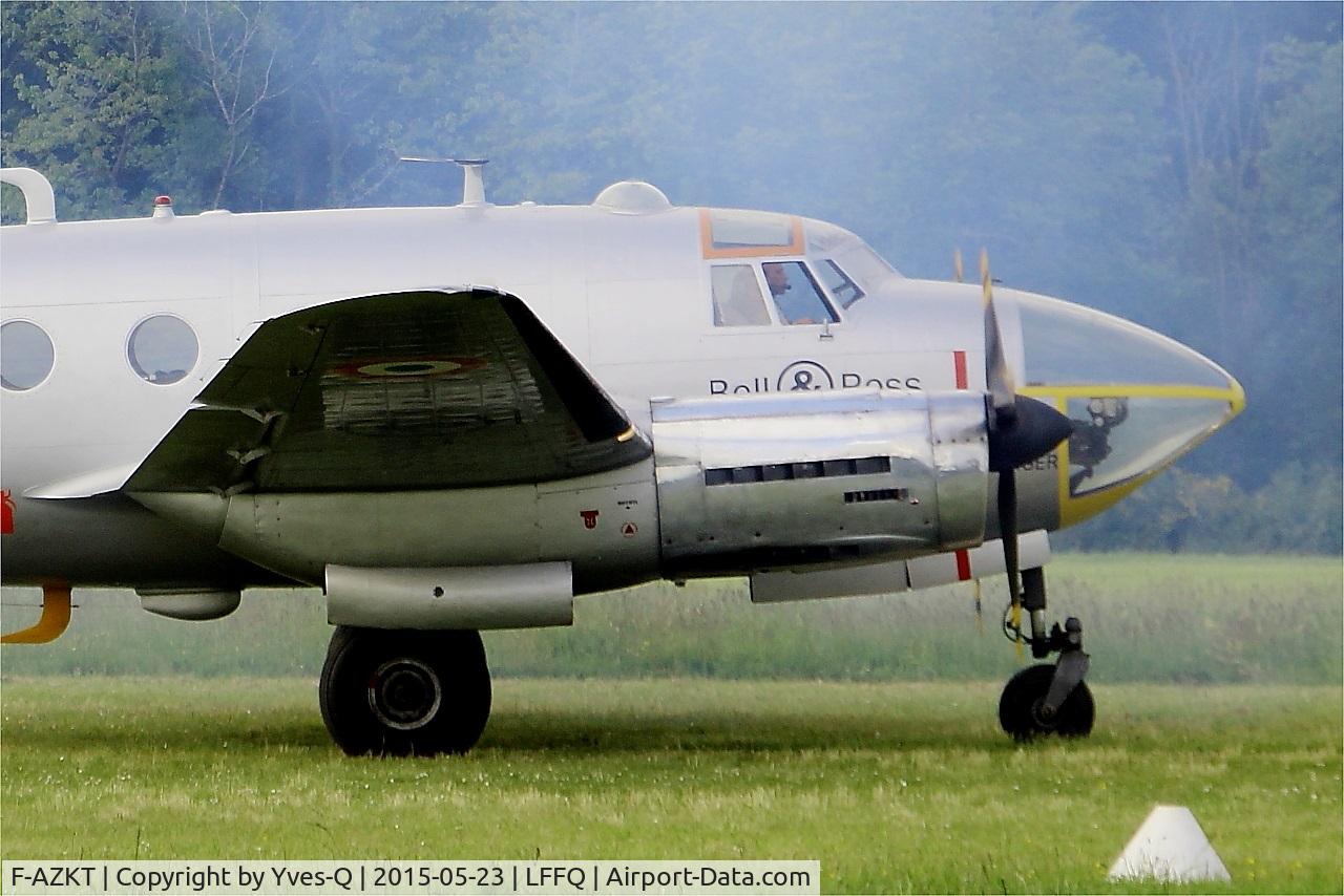 F-AZKT, 1954 Dassault MD-311 Flamant C/N 260, Dassault MD-311 Flamant, Taxiing, La Ferté-Alais (LFFQ) Air show 2015