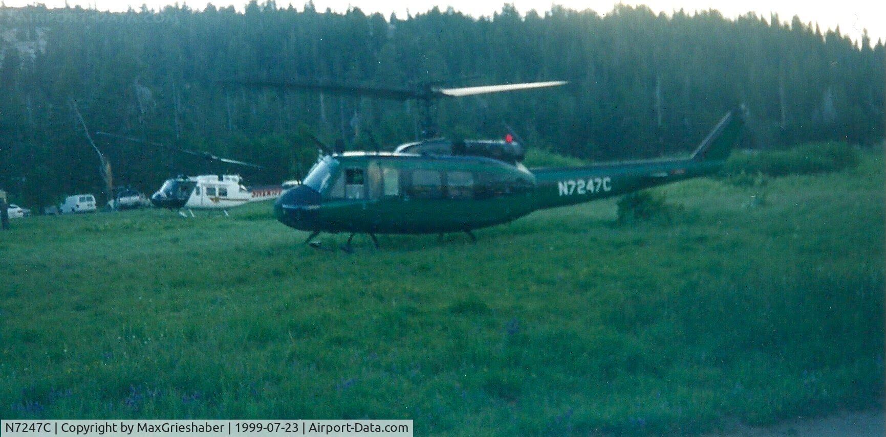 N7247C, Bell UH-1H C/N 68-16295, N7247C