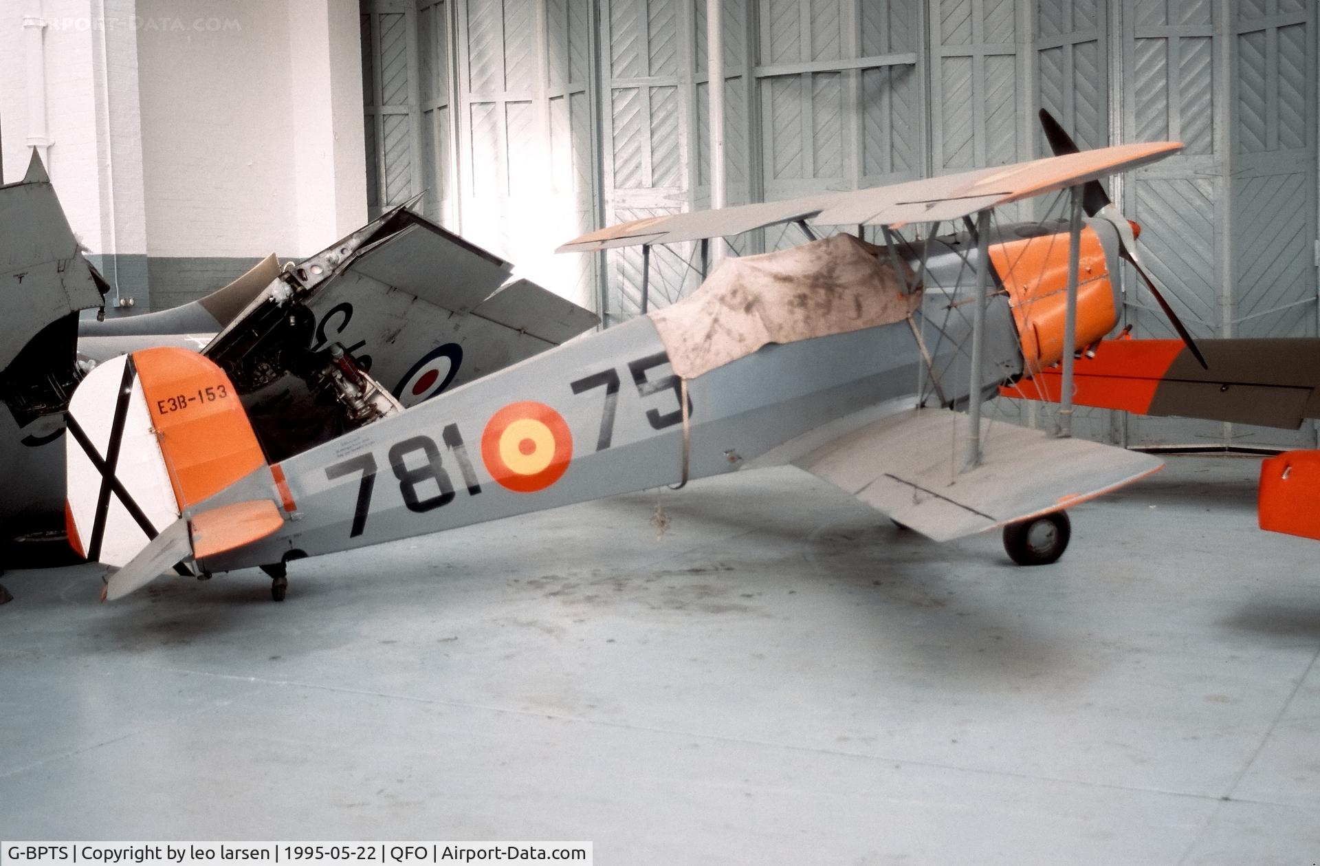 G-BPTS, 1954 CASA 1-131E Srs 2000 Jungmann C/N E3B-153, Duxford 22.5.1995